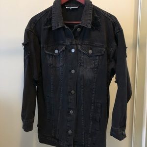 Printed Denim Jacket